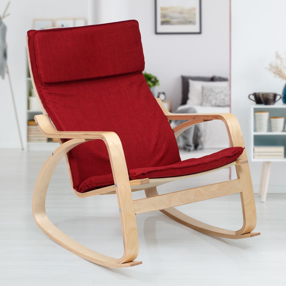 Buy Reston Easy Chair Red Online Evok