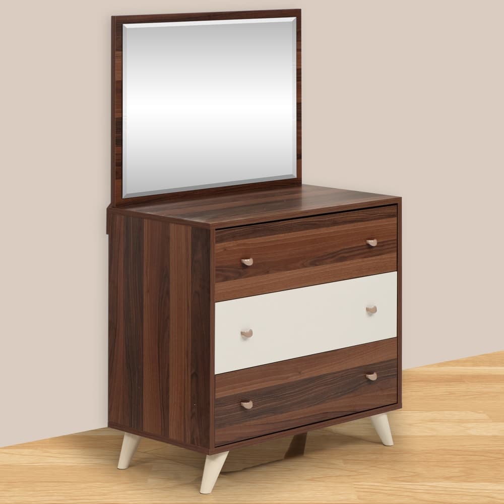 Buy Walton Engineerwood Dresser Mirror Walnut Online Evok