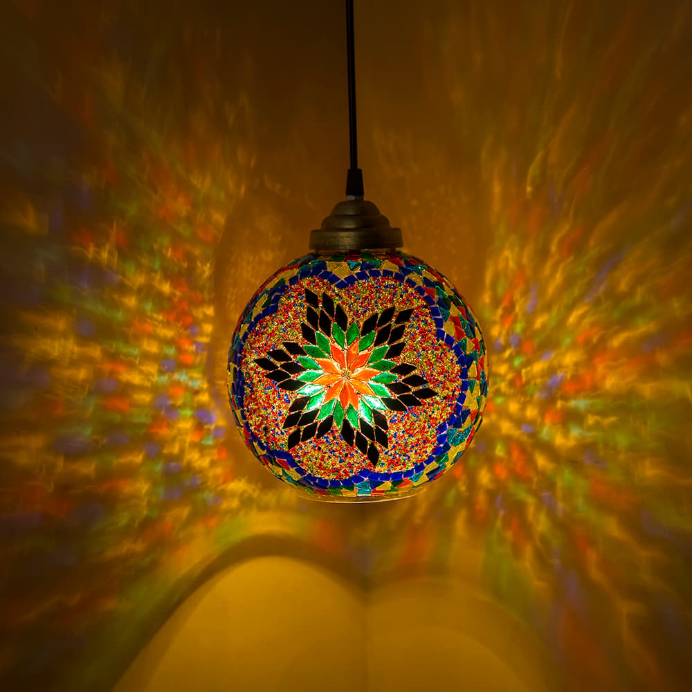 Buy Turkish Moroccan Mosaic Star Ceiling Hanging Light Chandelier