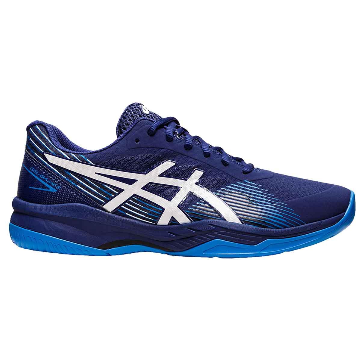Buy Asics Gel-Game 8 Mens Tennis Shoes (Dive Blue/White) Online India