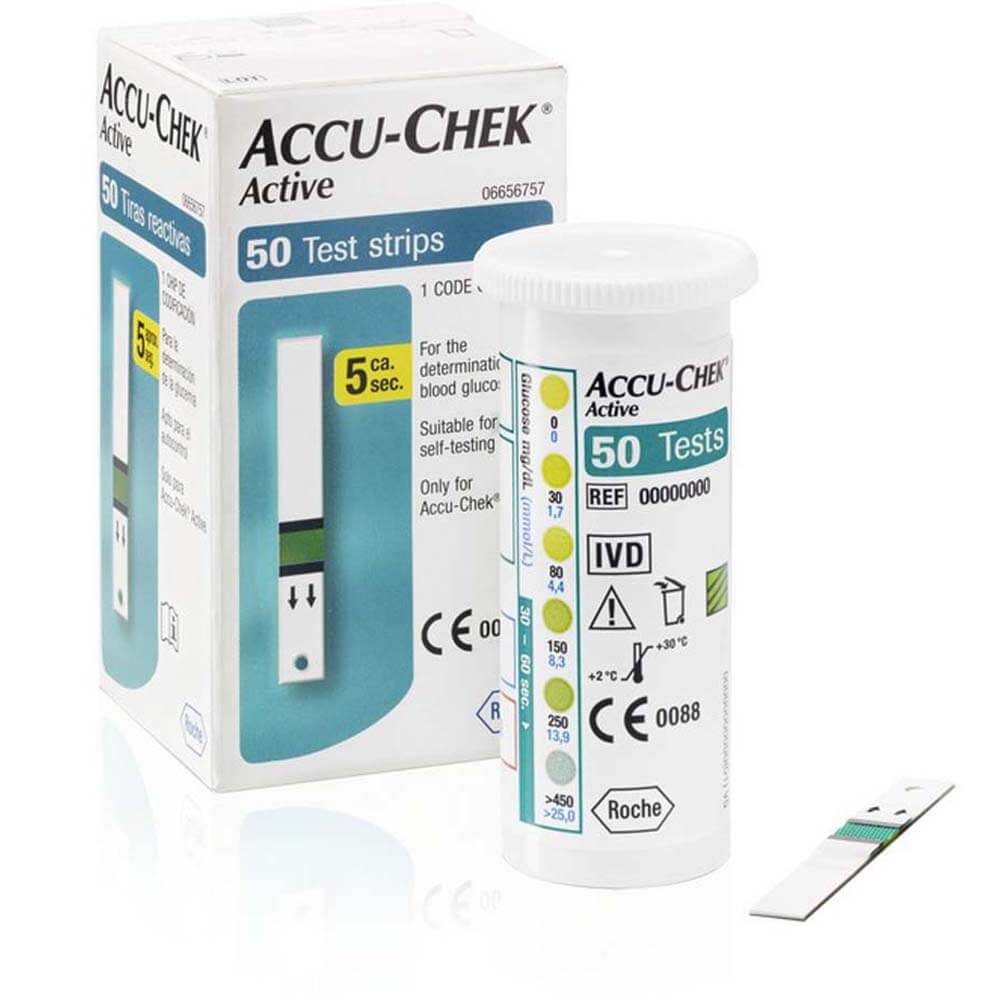 Accu Chek Active Test Strips 50 S