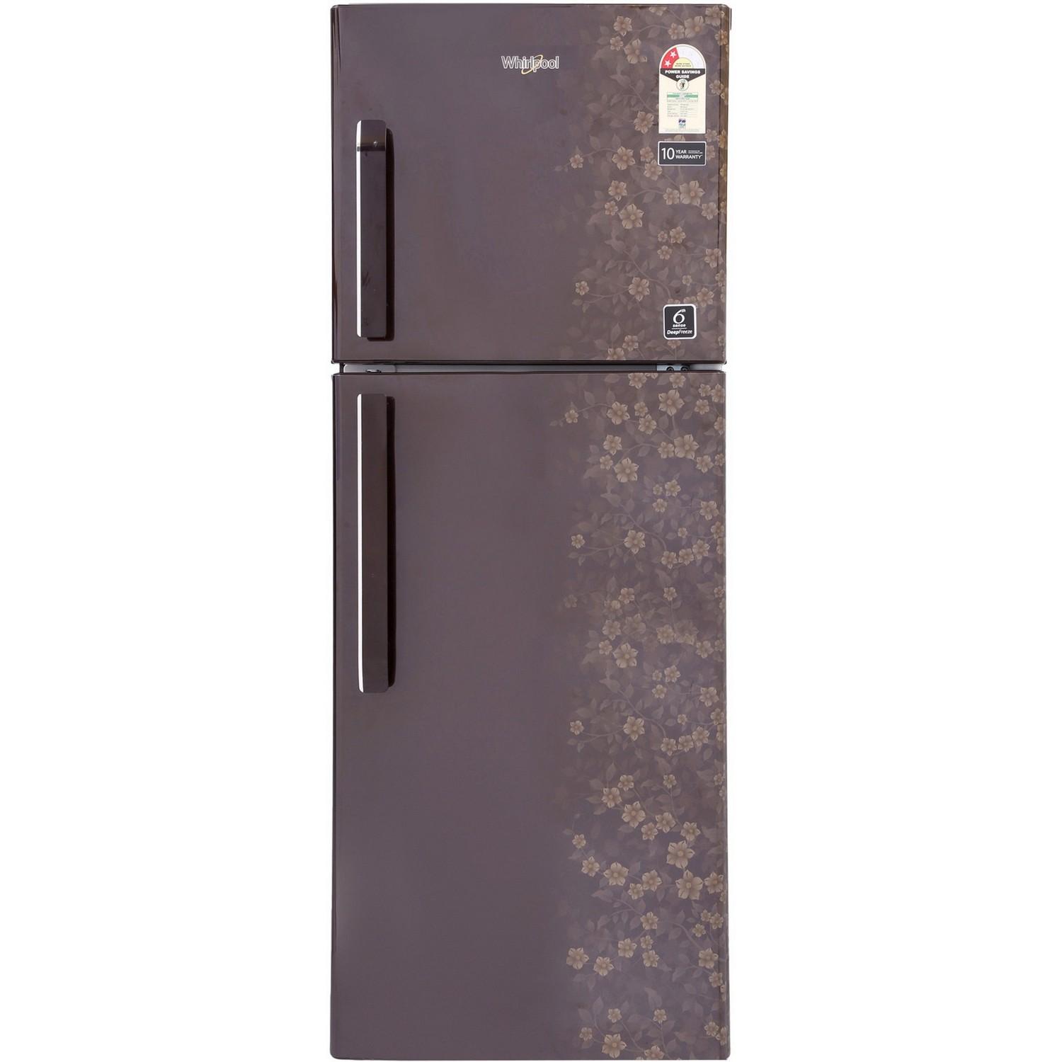 Whirlpool 245 L Frost Free Double Door 2 Star Refrigerator Gold Exotica Neo Fr258 Cls Plus 2s