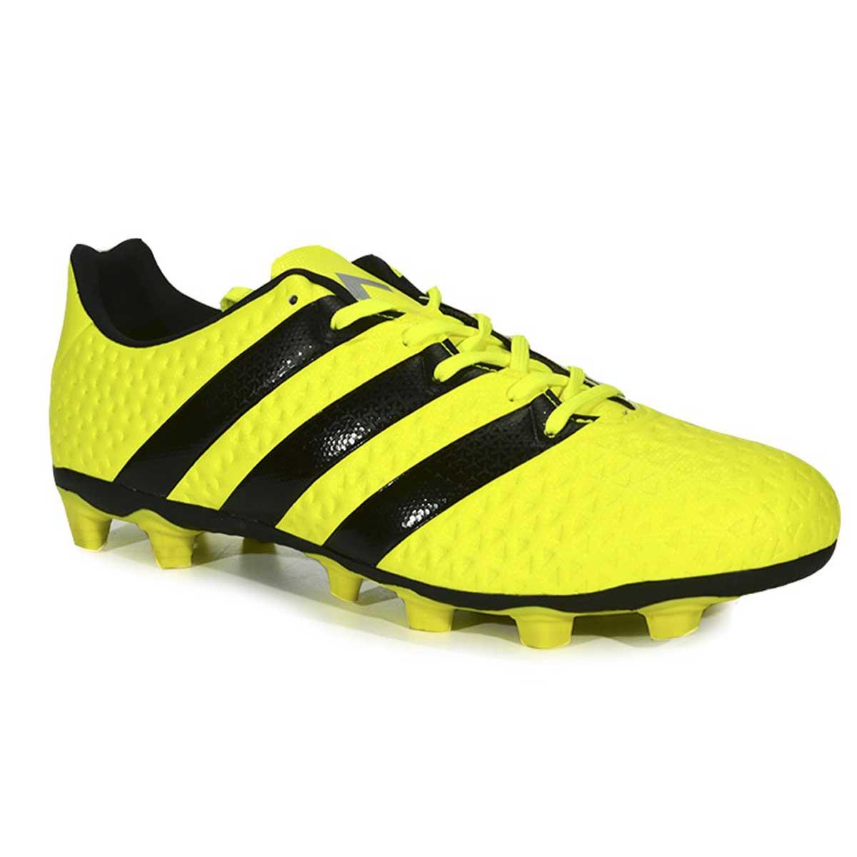 Pigment zoeken detectie Buy Adidas ACE 16.4 FXG Football Shoes (Yellow/Black/Silver) Online