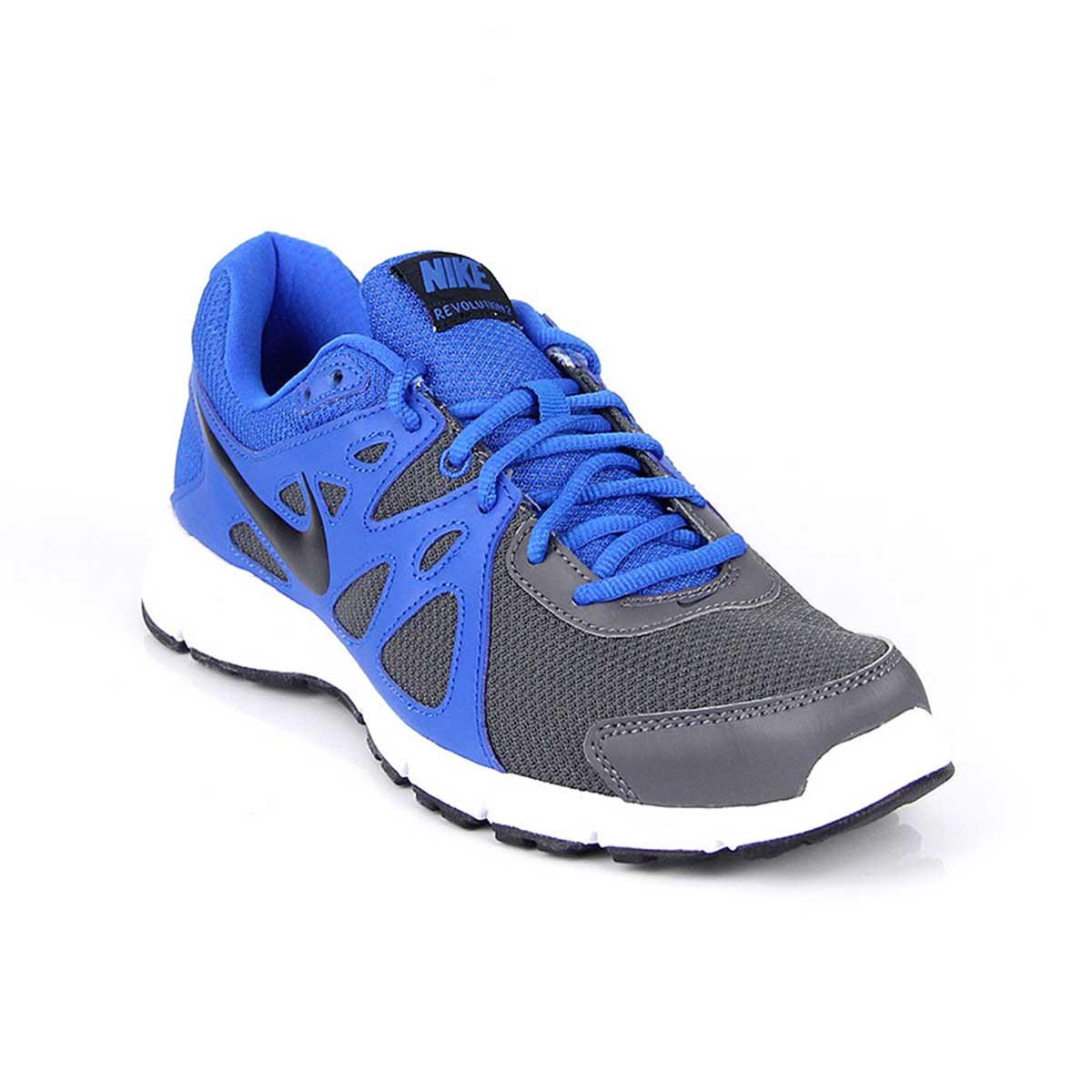 praktijk zak galerij Buy Nike Revolution 2 Running Shoes (Grey/Blue) Online India