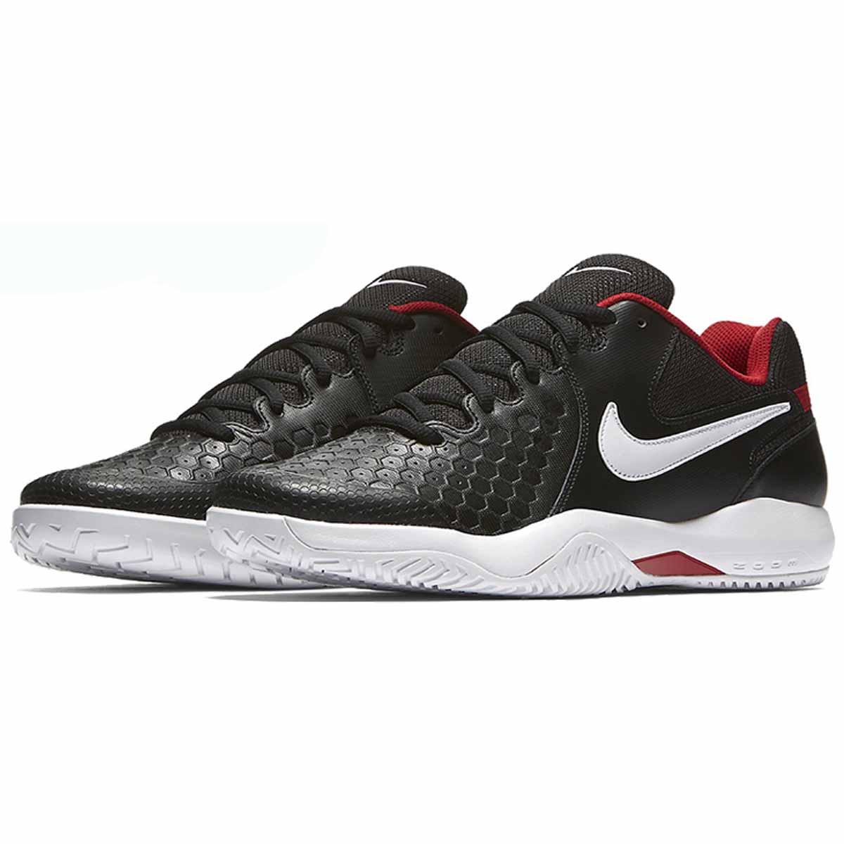 Buy Nike Air Zoom Tennis Shoes(Black/White) Online India