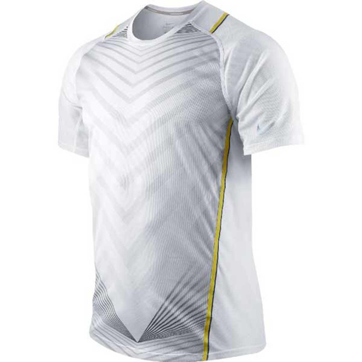 Adolescente Palpitar saludo Buy Nike Race Day Men's Running T-Shirt (White) Online India