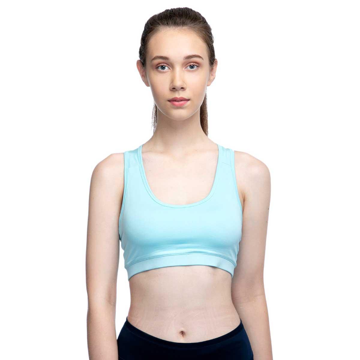 Buy Reebok Training Sports Bra (Blue) Online at Lowest Price in India