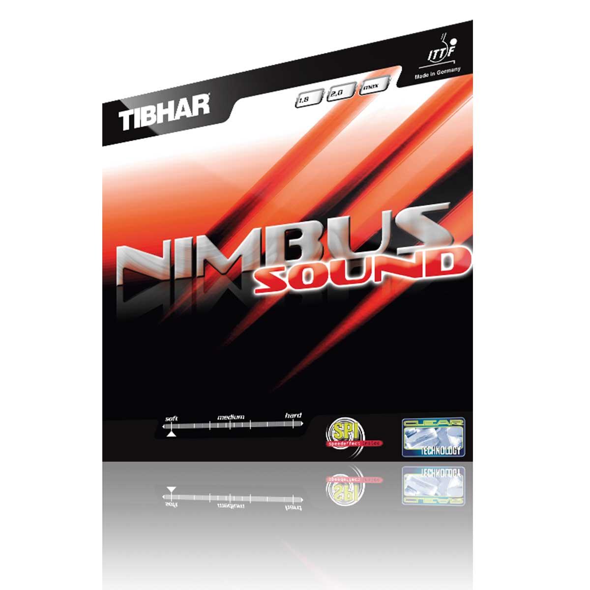 Tibhar Nimbus Sound Table Tennis & Ping Pong Rubber Choose Color and Thickness