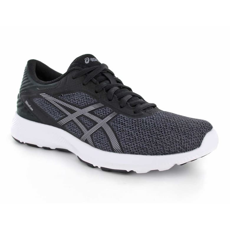 Asics Nitrofuze Running Shoes (Black/Carbon/White)