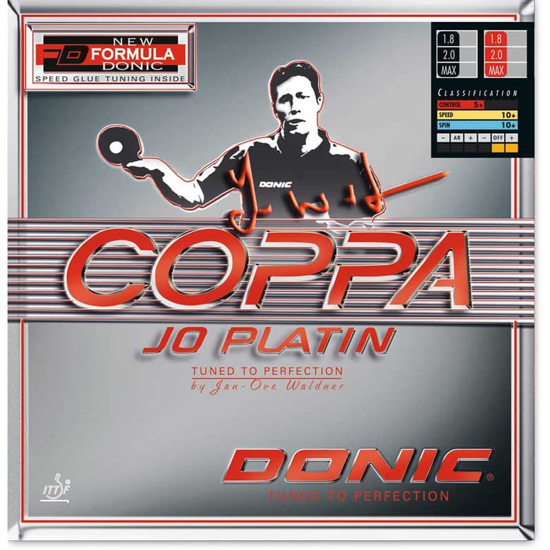 DONIC Coppa Jo Platin Table Tennis Rubber
