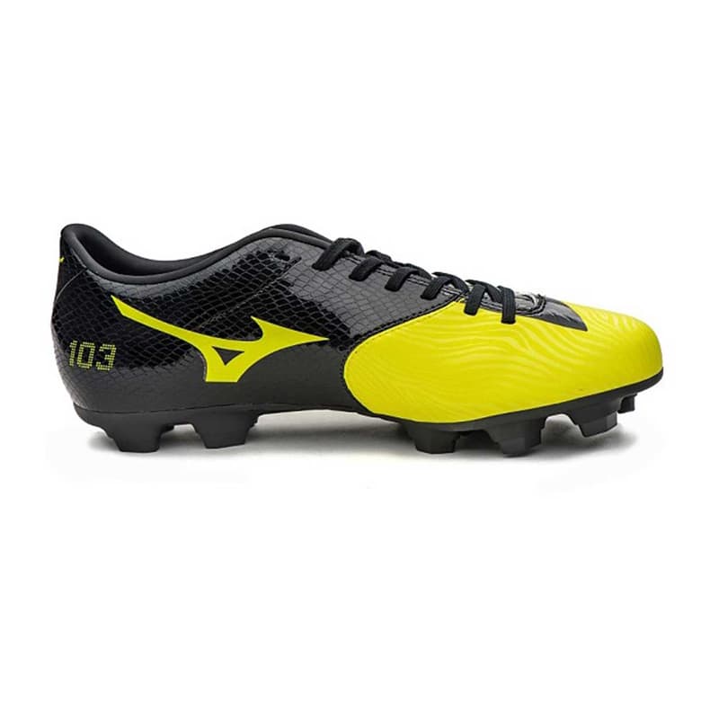 Mizuno Basara 103 MD Football Shoes (Yellow/Black)