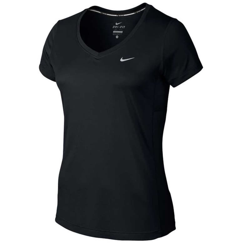 Nike Women's Dry Miler Running Top (Black)