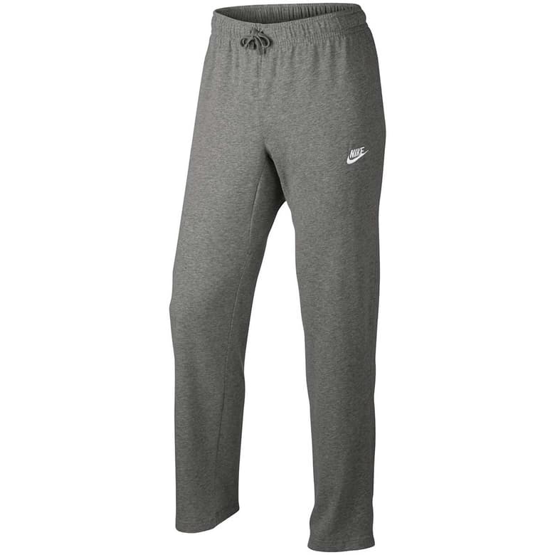 Nike Mens Cotton Track Pant (Grey/White)