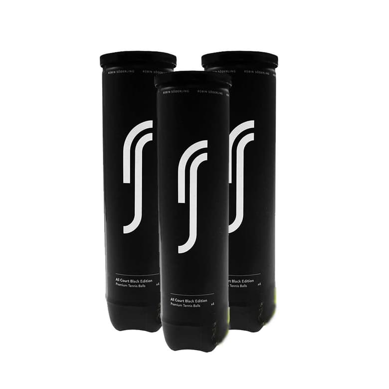 RS Black Edition Tennis Balls (3 Cans)
