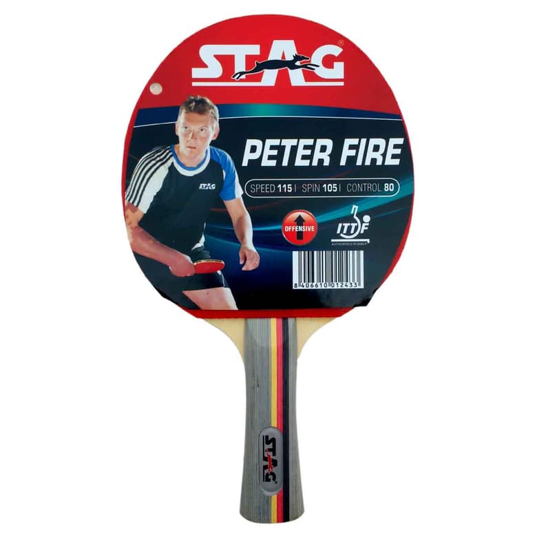 STAG Peter Fire Ninja Table Tennis Bat
