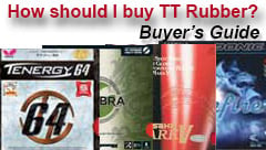 TT Rubber Buyer's Guide