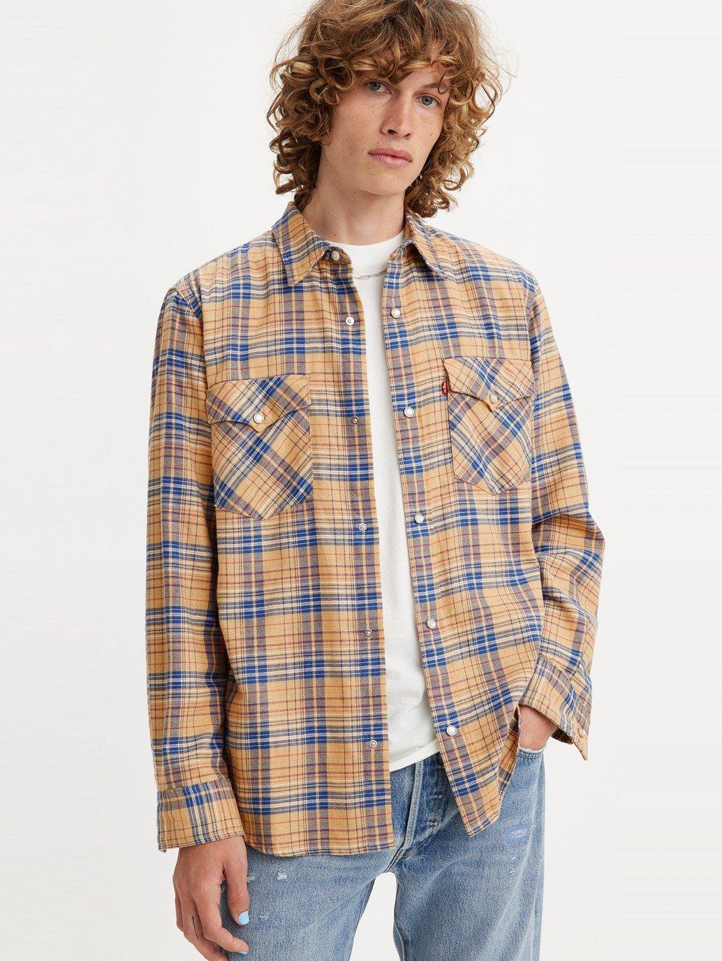 Buy Levi's® Men's Relaxed Fit Western Shirt | Levi’s® Official Online ...