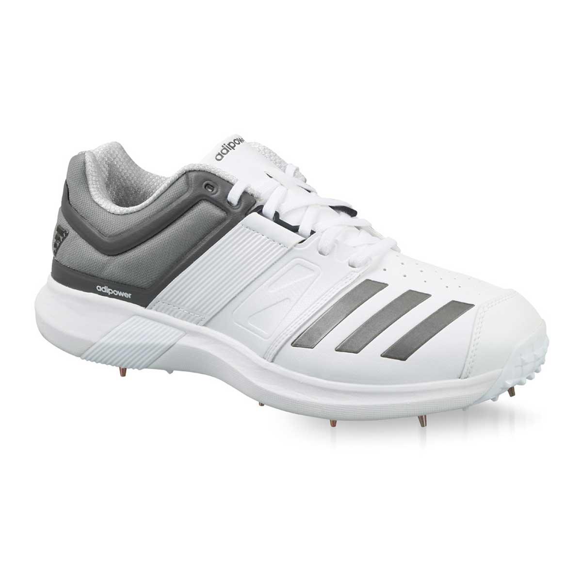 Buy Adidas Adipower Vector Cricket Shoes (White/Grey) Online at Lowest  Price in India