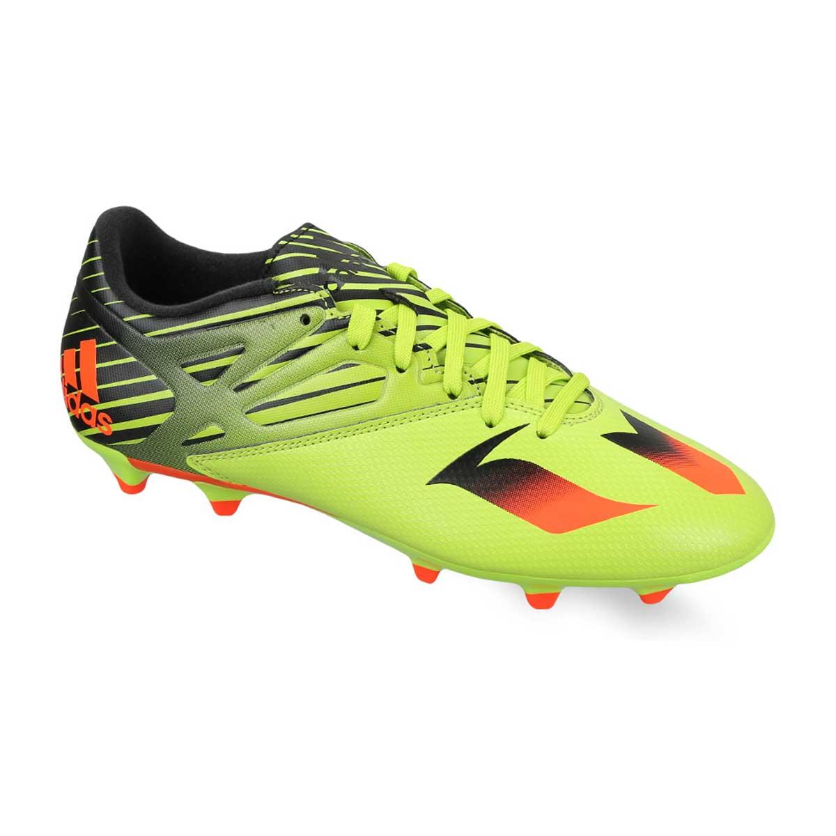 Yogurt Silently credit Buy Adidas Messi 15.3 Football Shoes (Green/Red/Black) Online
