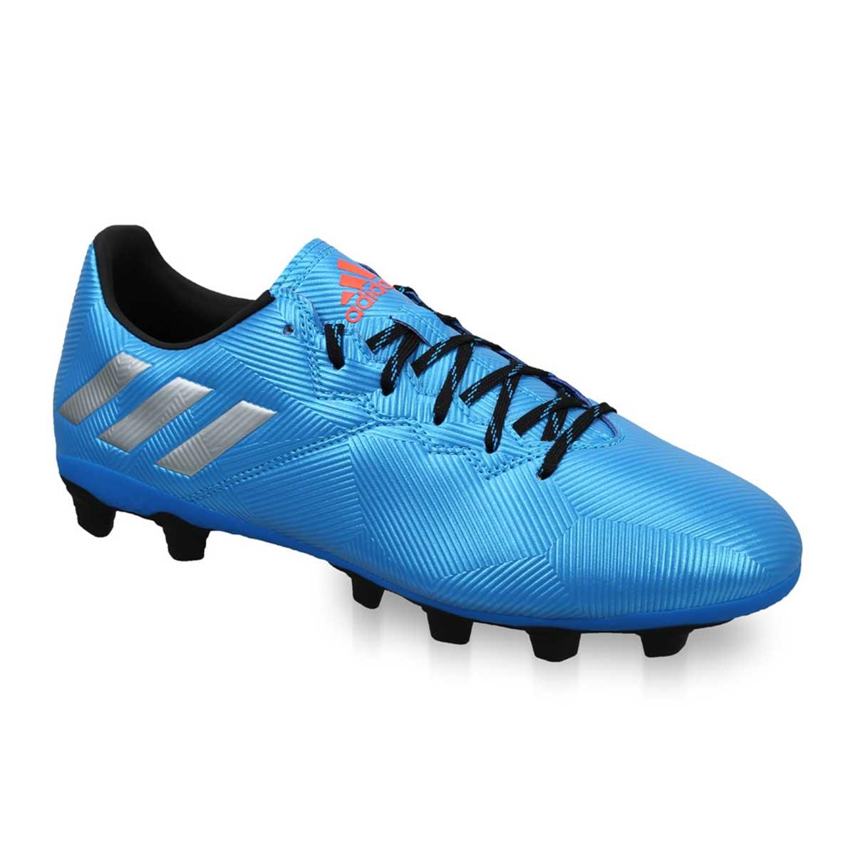 cáustico Interconectar inicial Buy Adidas Messi 16.4 FXG Football Shoes (Blue/Silver/Black) Online