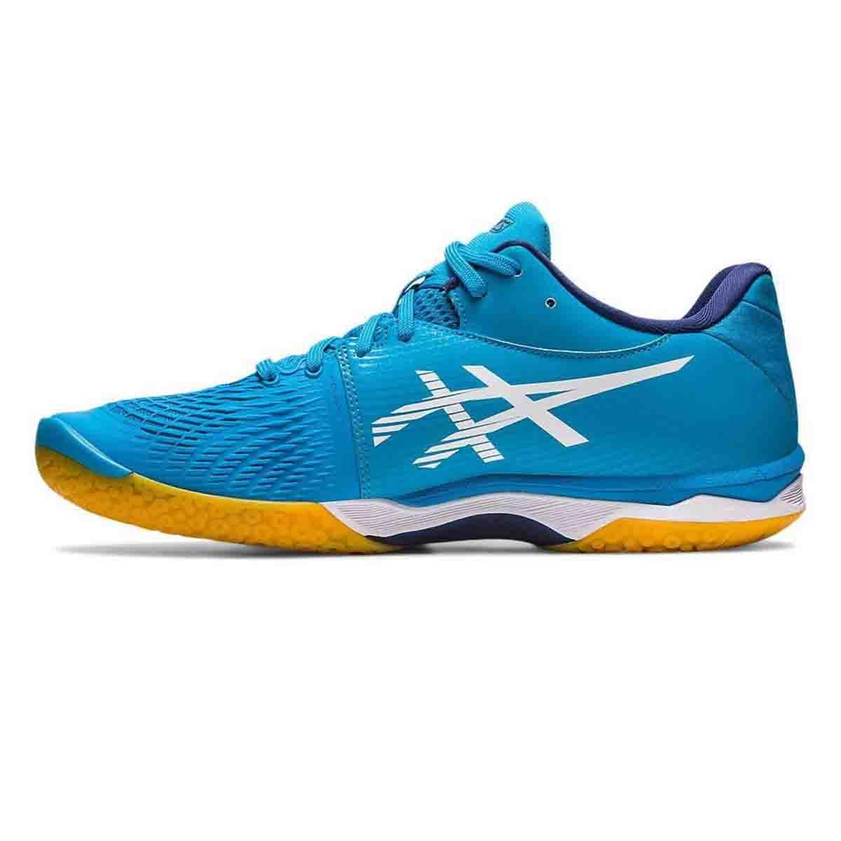 Buy Asics Court Control FF3 Mens Indoor Court Shoes (Island Blue/White ...