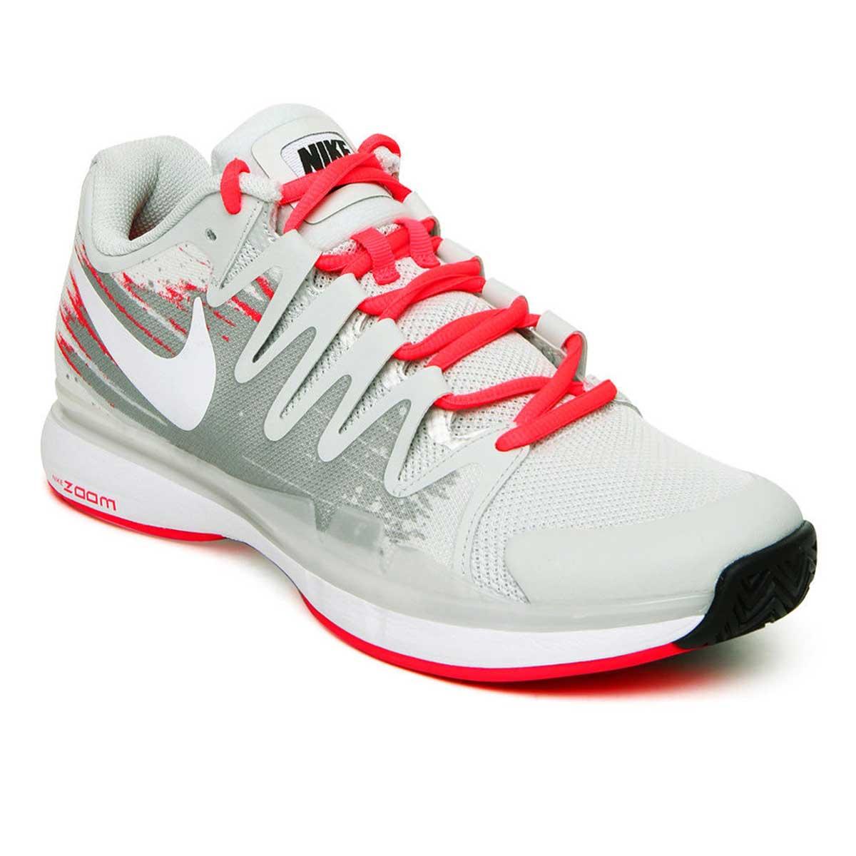 Buy Nike Zoom Vapor 9.5 Tour Tennis Shoes (Lite Grey/White) Online