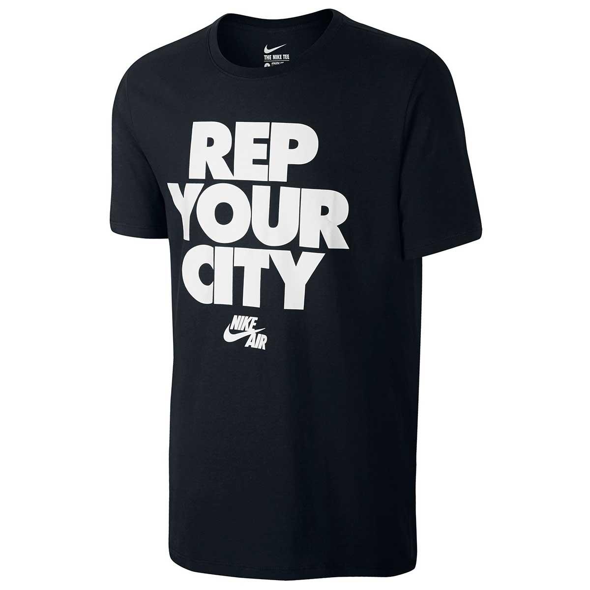Buy Nike Rep Your City T-Shirt (Black) Online in India