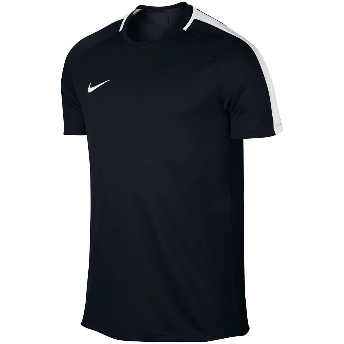 Buy Nike Men's Dry Academy Football T-Shirt (Black/White) Online