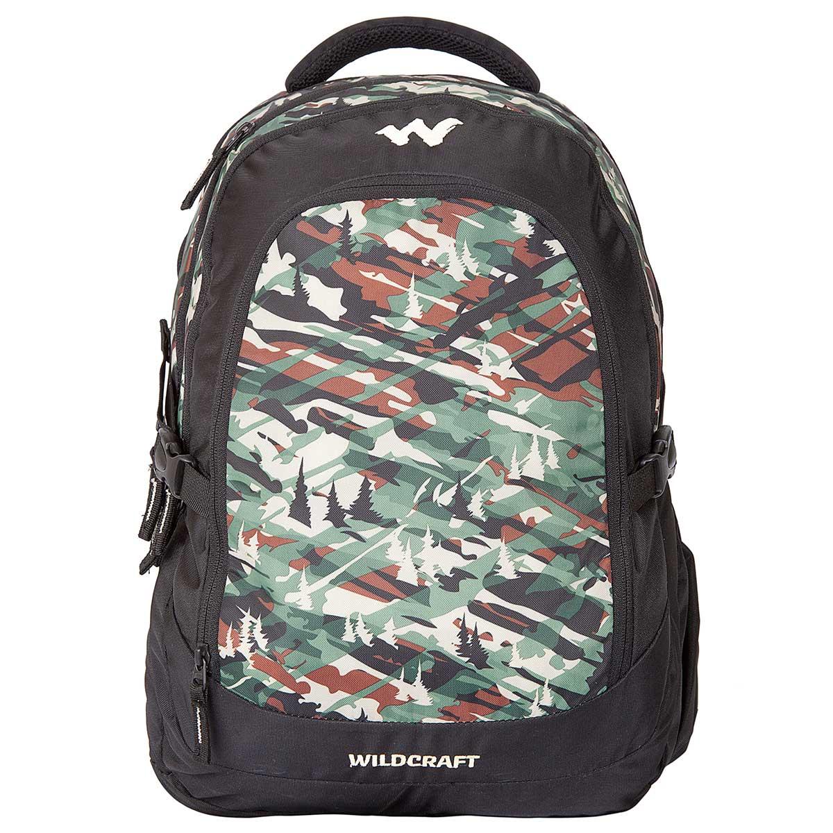 Buy Wildcraft Camo 4 Backpack (Green) Online in India