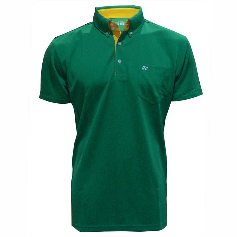 Buy Yonex Men's Polo T-Shirt (Fern Green - 1208) Online India