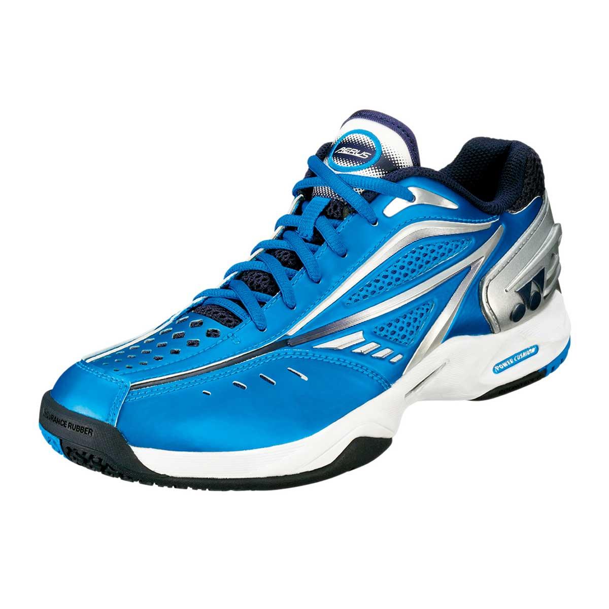 Buy Yonex SHT Power Cushion Aerus Tennis Shoes (Blue) Online India