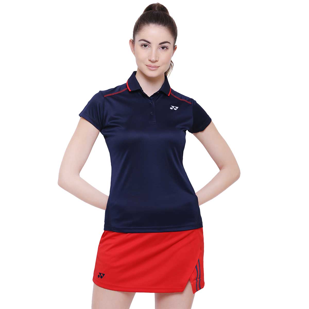 Get Yonex Womens Polo T-Shirt (Navy Blue - 20369) Online at Lowest ...