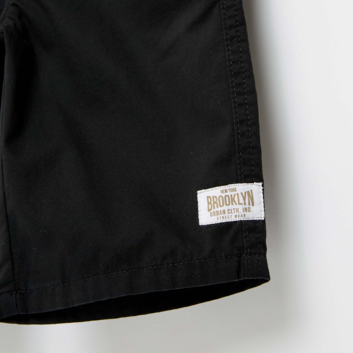 Solid Shorts with Pockets and Drawstring