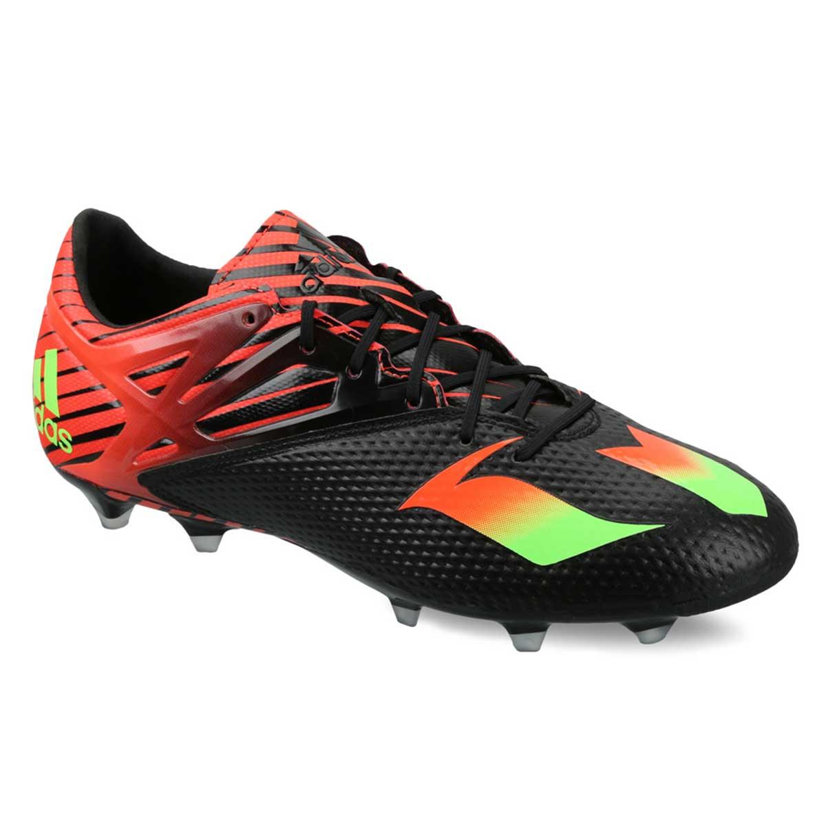 Buy Adidas Messi 15.2 Football Shoes (Black/Green/Red) Online