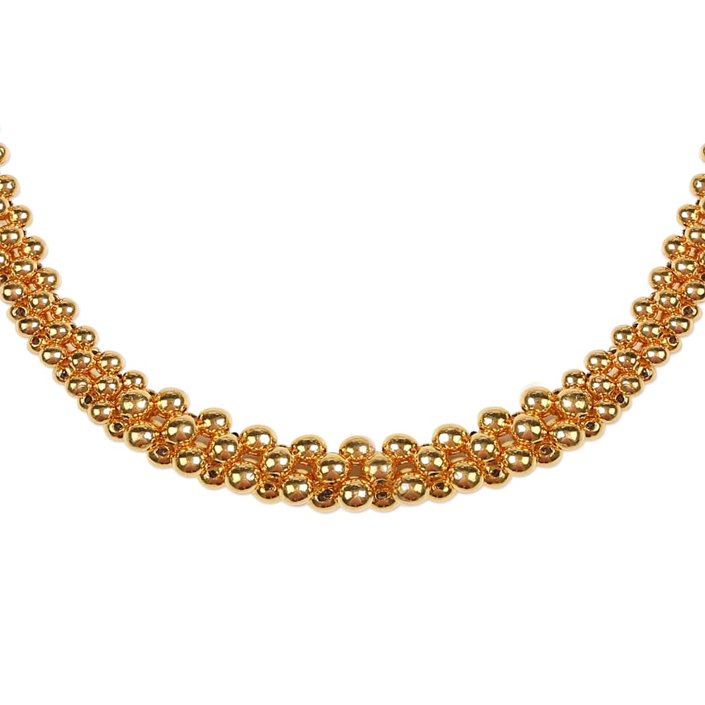 Gavya 22KT Gold Thushi Necklace