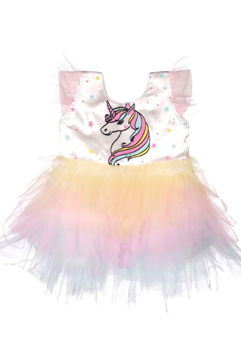 Mee Mee Solid Woven Girls Party Dress