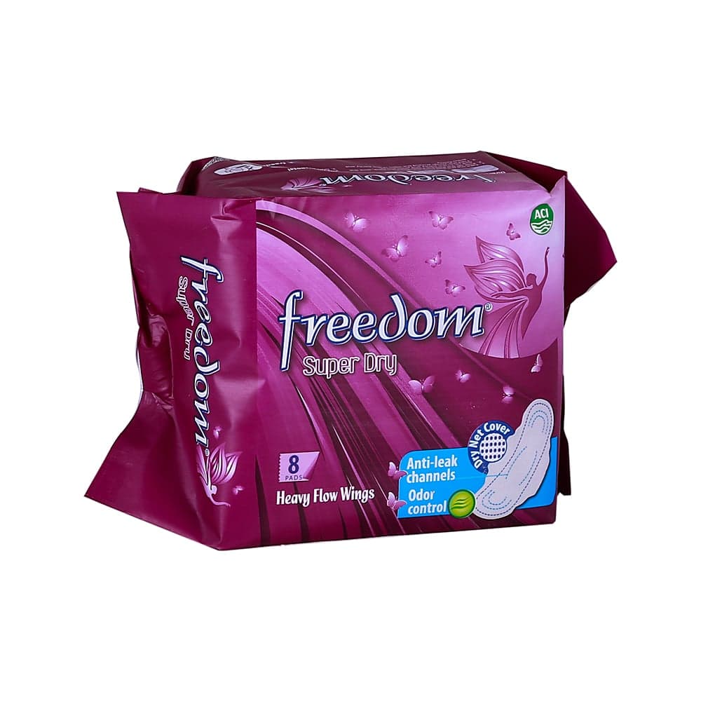 Freedom Sanitary Napkin Heavy Flow - 8 pads - HPA3