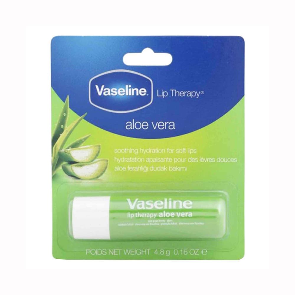 rolle sweater Destruktiv Vaseline Aloe Vera Lip Therapy 4.8g (KR)