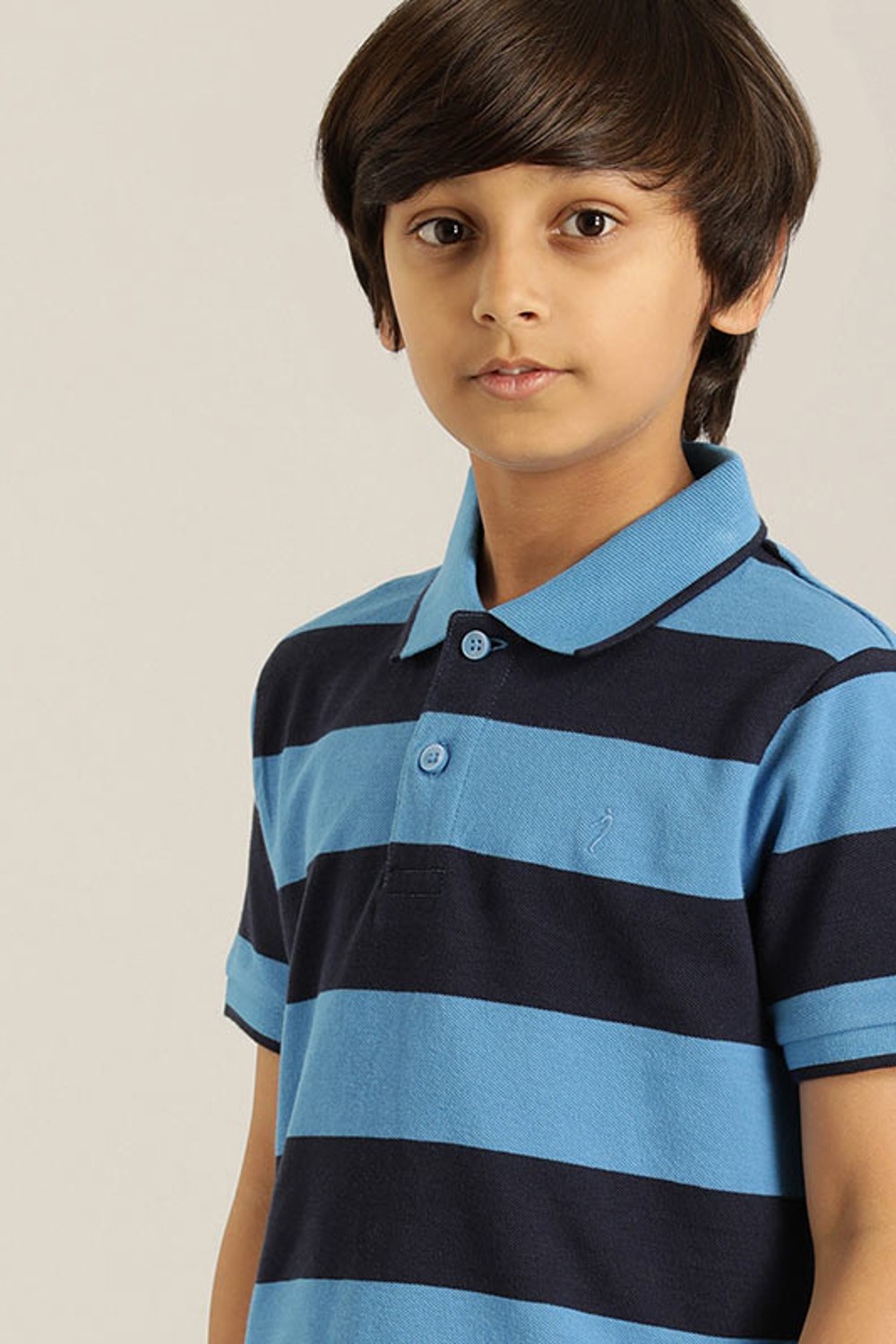 Buy Casual Striped Polo T-Shirt Online | Indian Terrain