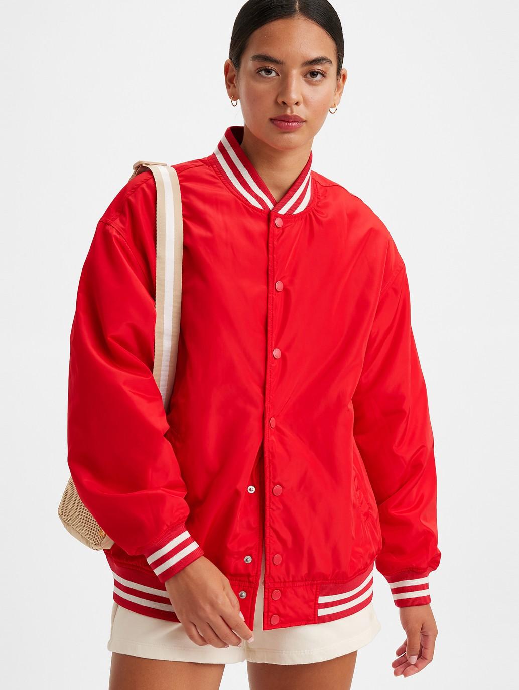 80〜00soutdoolevis red tab varsity jacket
