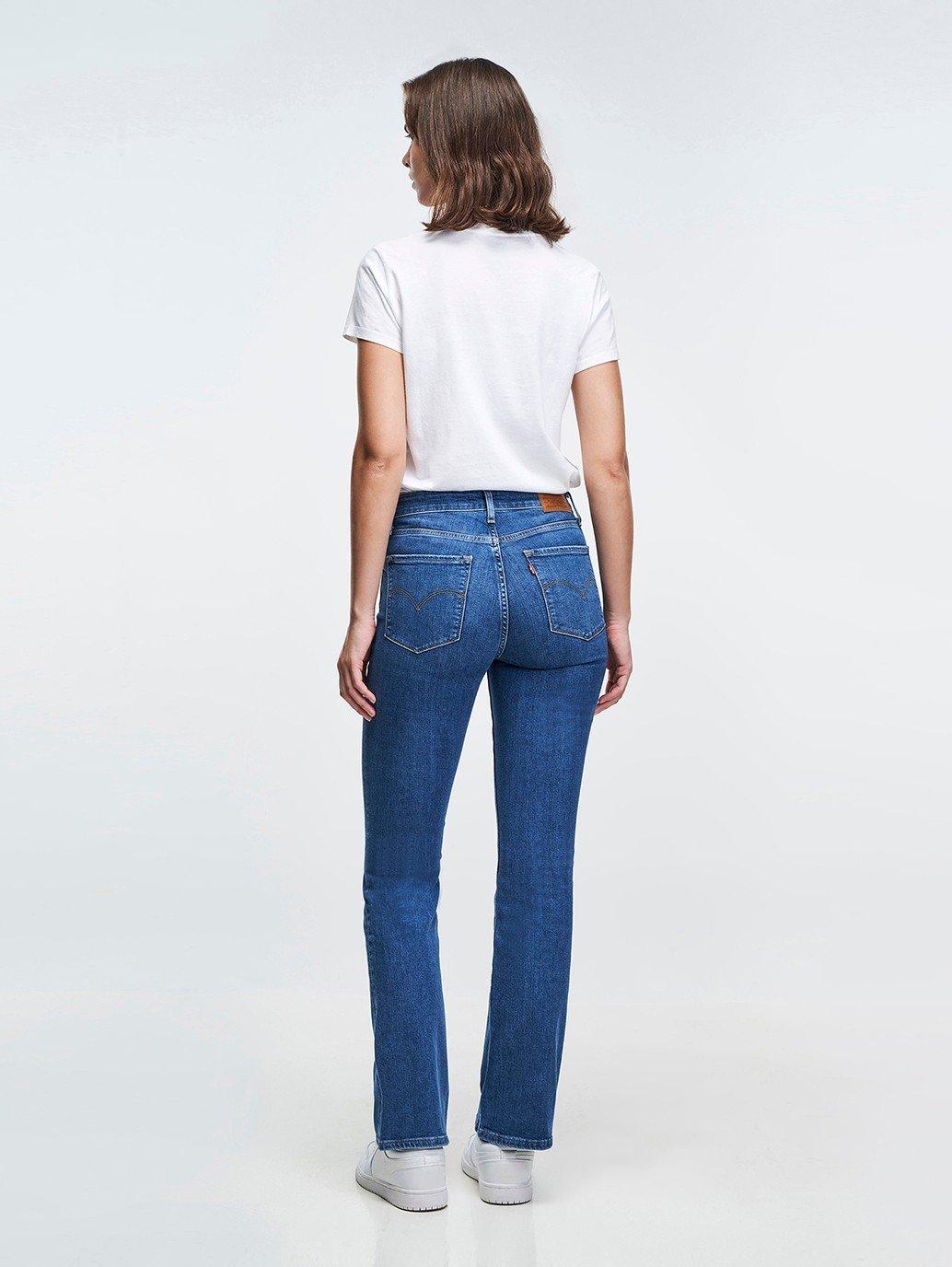 Levis Womens 725 High Rise Bootcut Jeans 