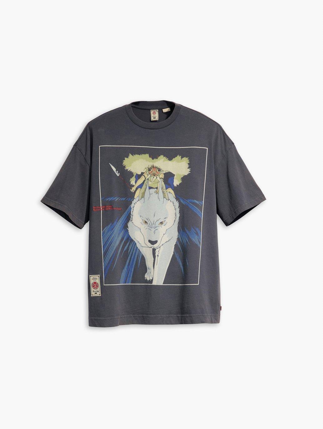 Buy Levi's® x Princess Mononoke San & Wolf T-Shirt | Levi's ...