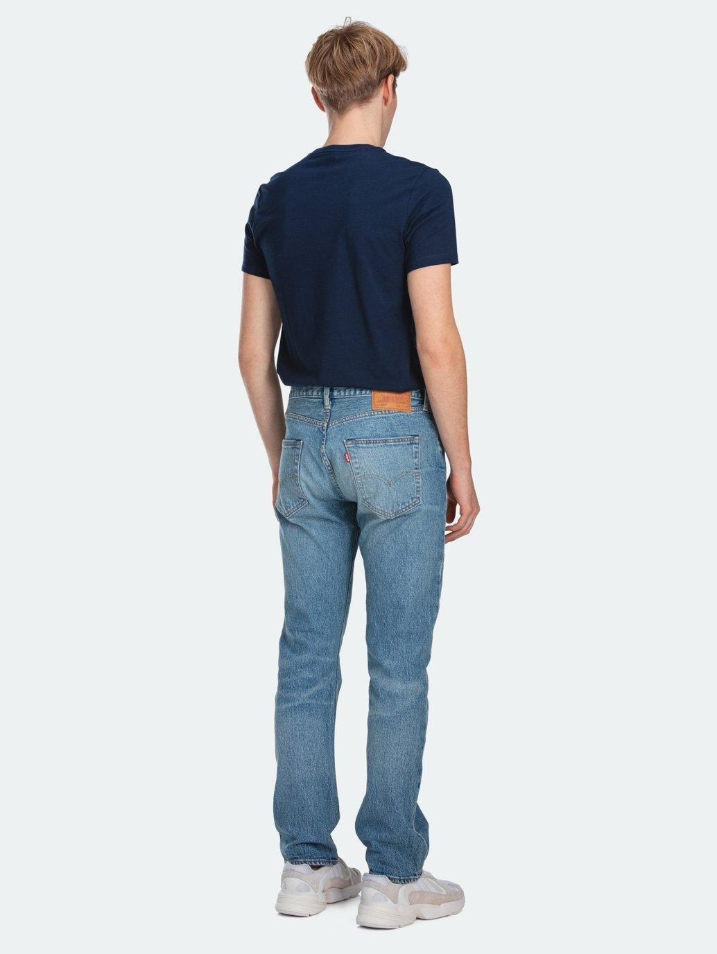 levis malaysia 501 original fit jeans for men basil crane back view