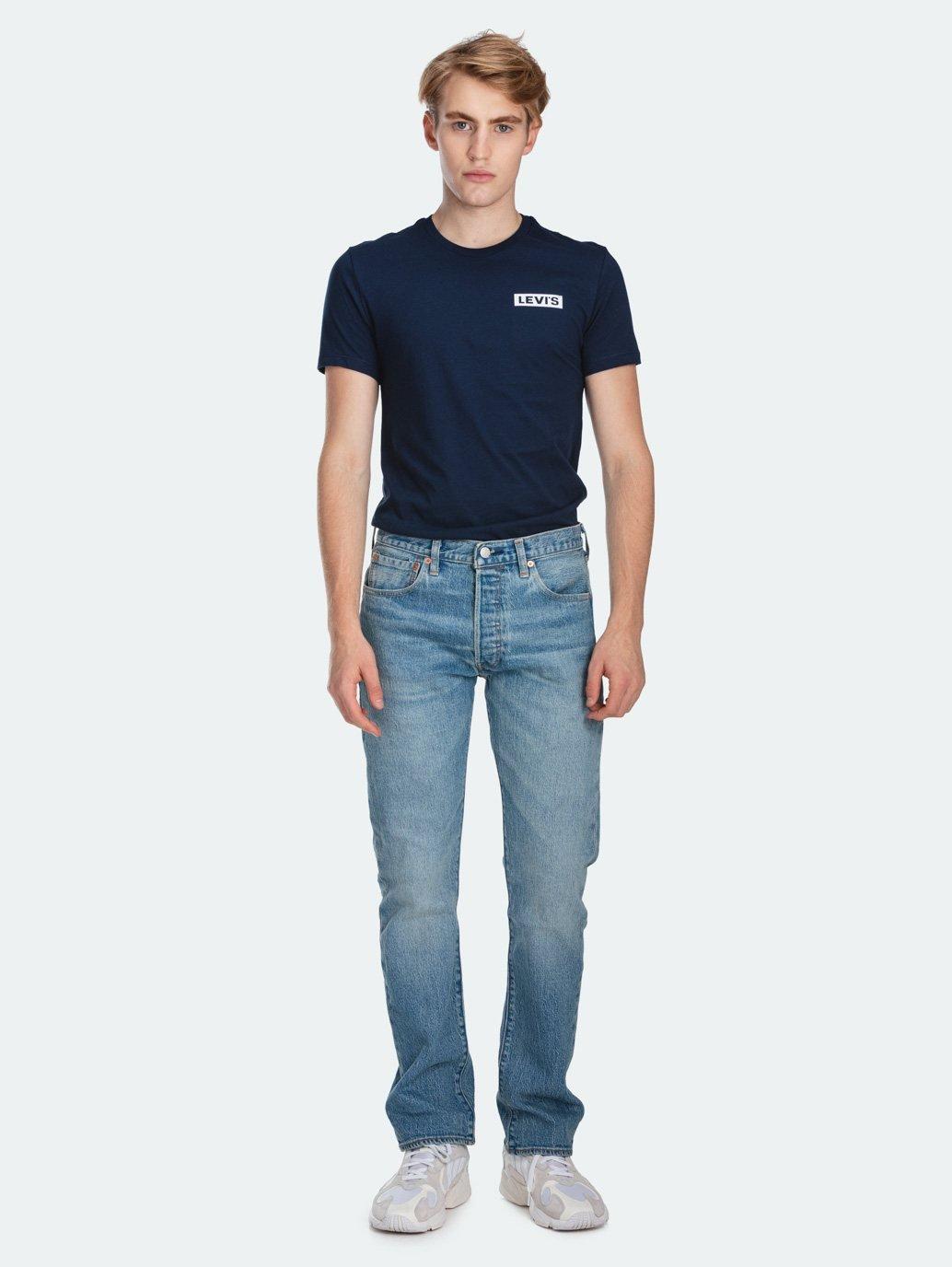 levis malaysia 501 original fit jeans for men basil crane front view