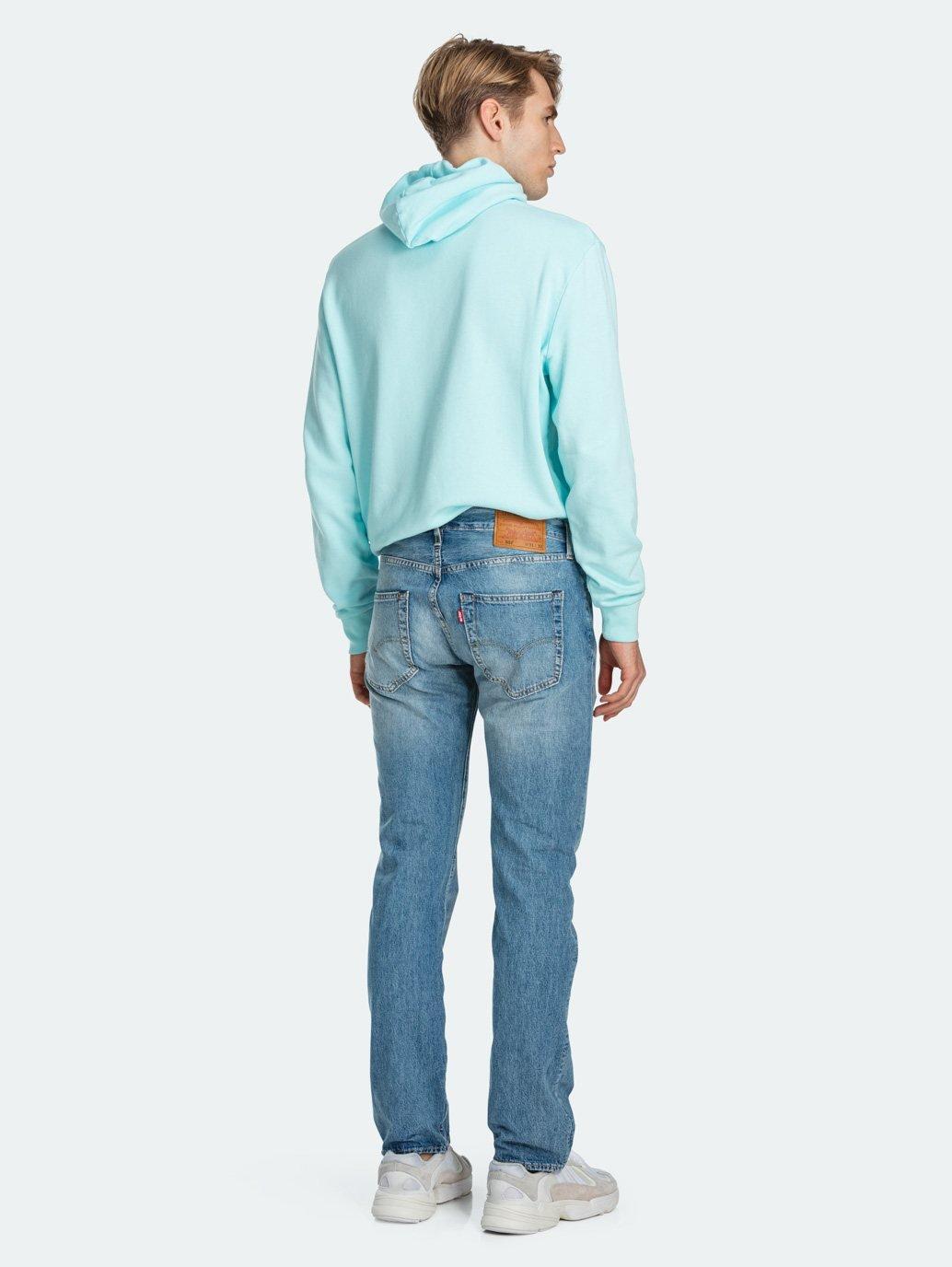 levis malaysia 501 original fit jeans for men menta cool back view