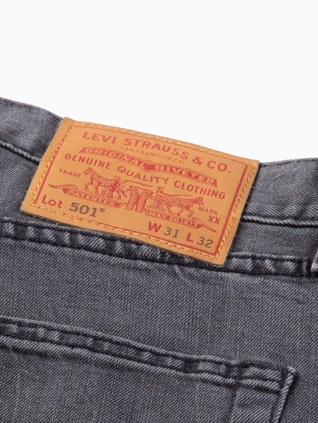 levis malaysia 501 original fit jeans for men parrish tag details