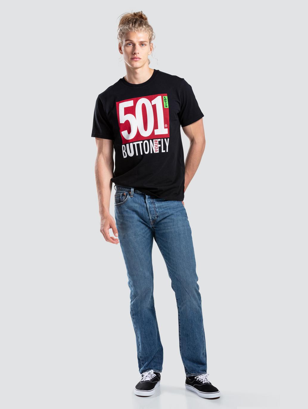 levis malaysia 501 original jeans 005012709 10 Model Front