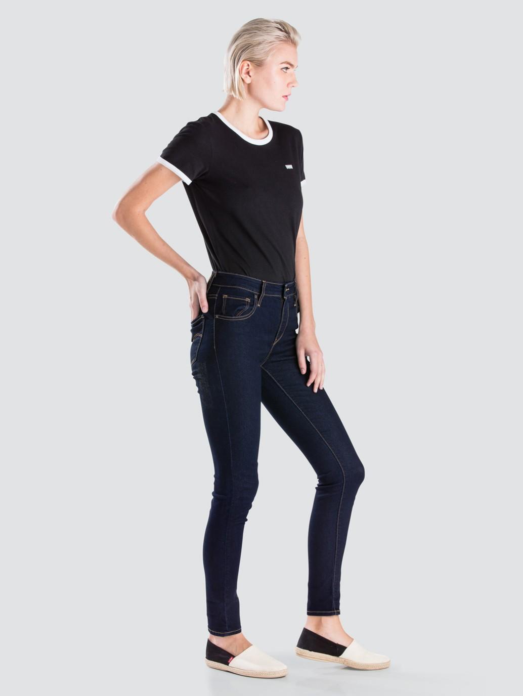 levis malaysia Levis 721 High Rise Skinny Jeans 188820023 03 Side
