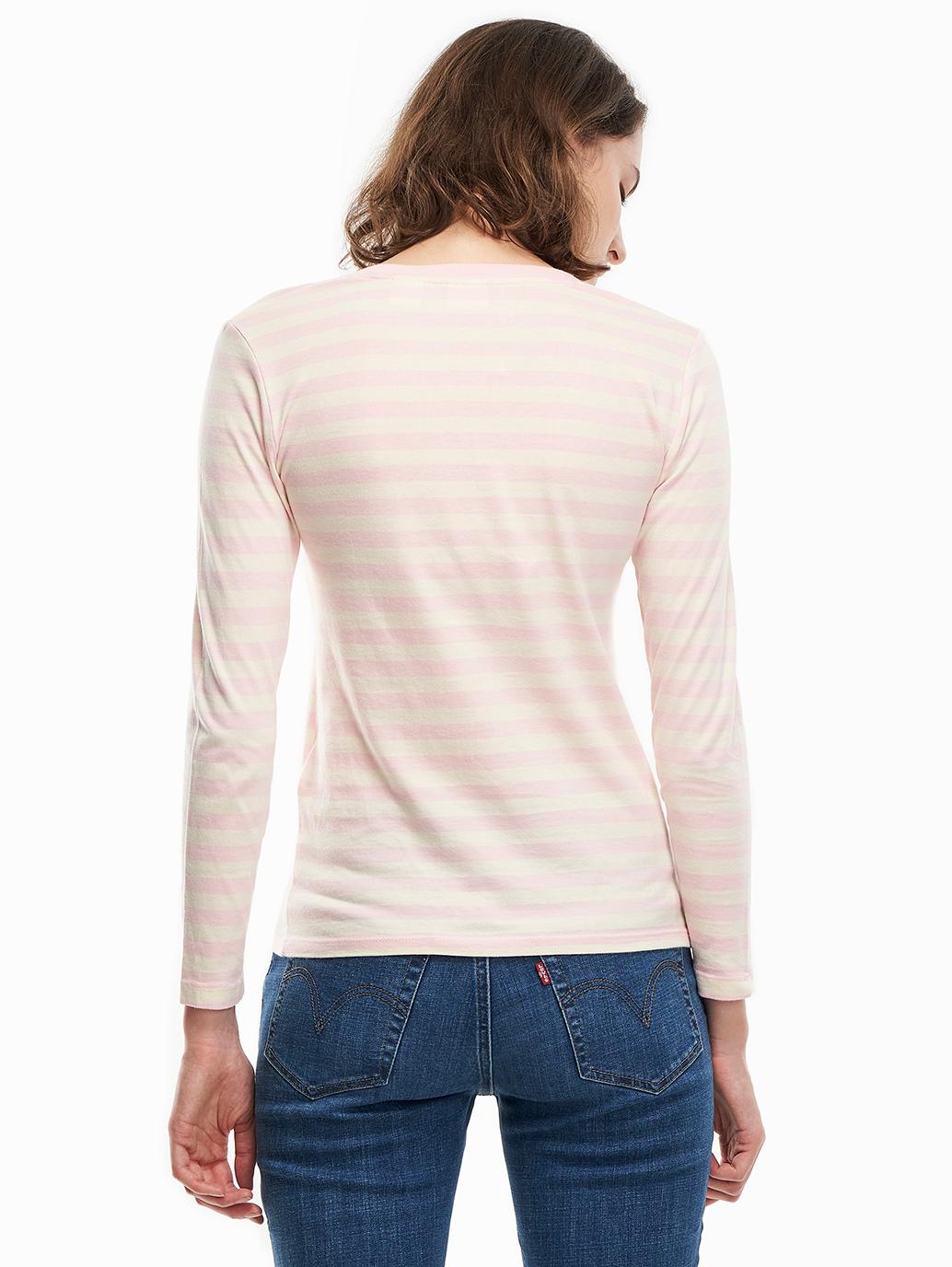 levis malaysia womens long sleeve perfect tee A15620000 02 Back