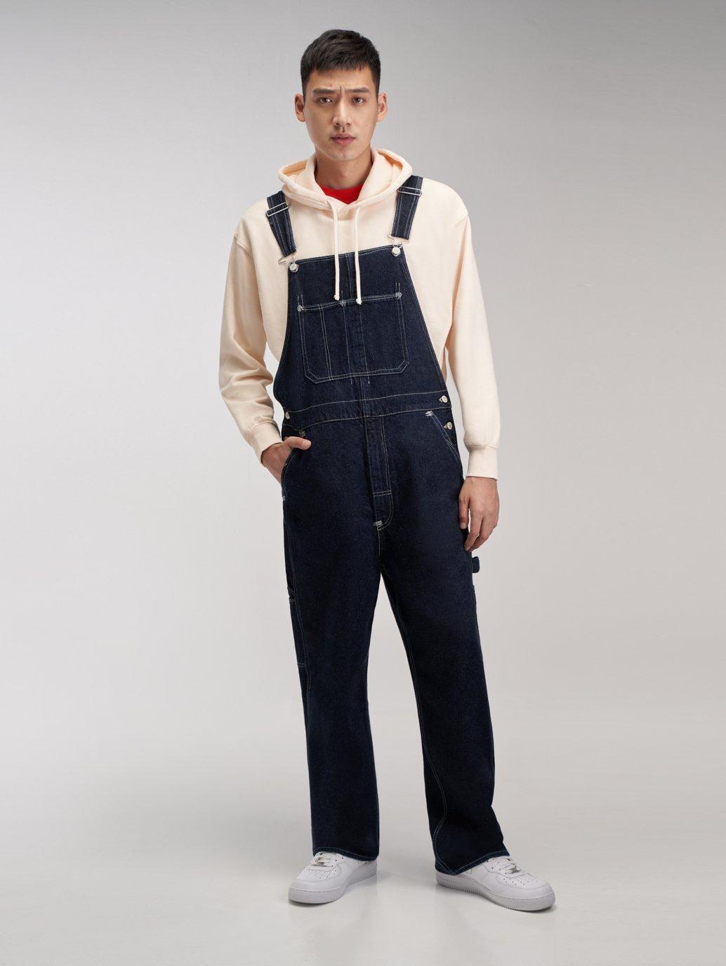 Levi's® Hong Kong red mens overalls A01360000 13 Details